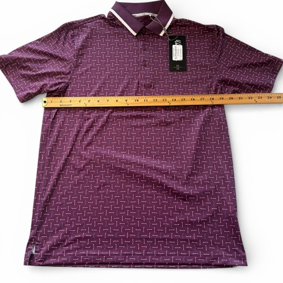 NWT Men's Walter Hagen Golf Performance 11 Short Sleeve Golf Polo Size Small - Picture 3 of 5